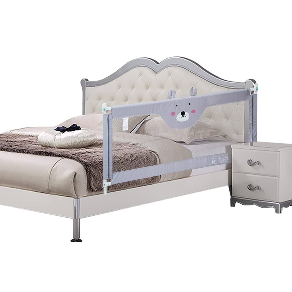 Seven Colors Extra Long Toddler Bed Rail for Easy Access & Safety | Image