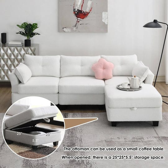 luxury-92-teddy-velvet-couch-w-removable-cushions-l-shaped-sectional-sofa-with-pillows-and-storage-o-1