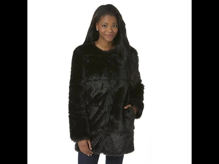 new-metaphor-womens-faux-fur-coat-black-variety-sizes-msrp-black-faux-fur-m-1