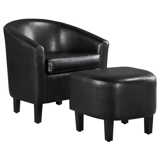 topeakmart-faux-leather-club-chair-and-ottoman-set-accent-arm-chair-with-ottoman-for-bedroom-living--1