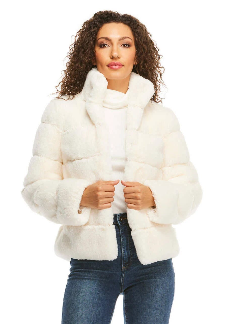 Posh Faux Fur Jacket for Everyday Chic Style | Image