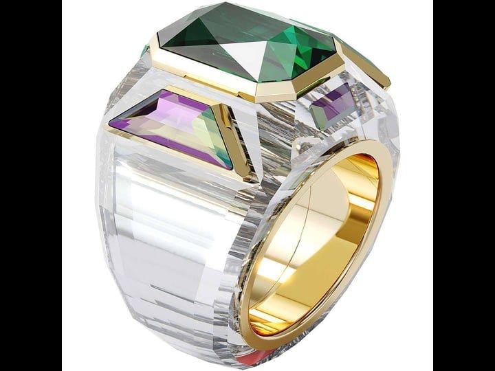 swarovski-chroma-cocktail-ring-green-gold-tone-plated-1