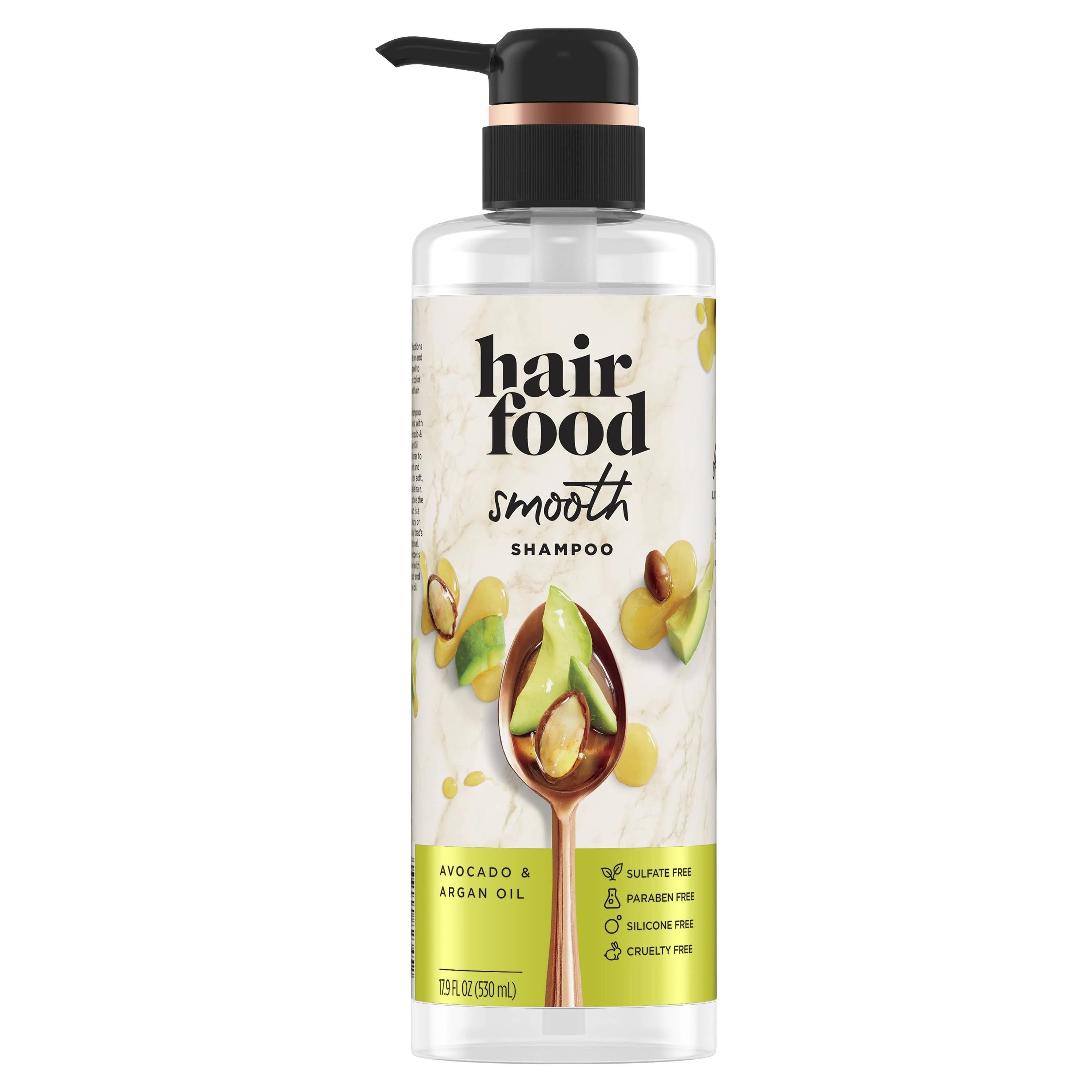 Hair Food - Sulfate and Dye-Free Shampoo & Sleek Treatment with Argan Oil & Avocado | Image