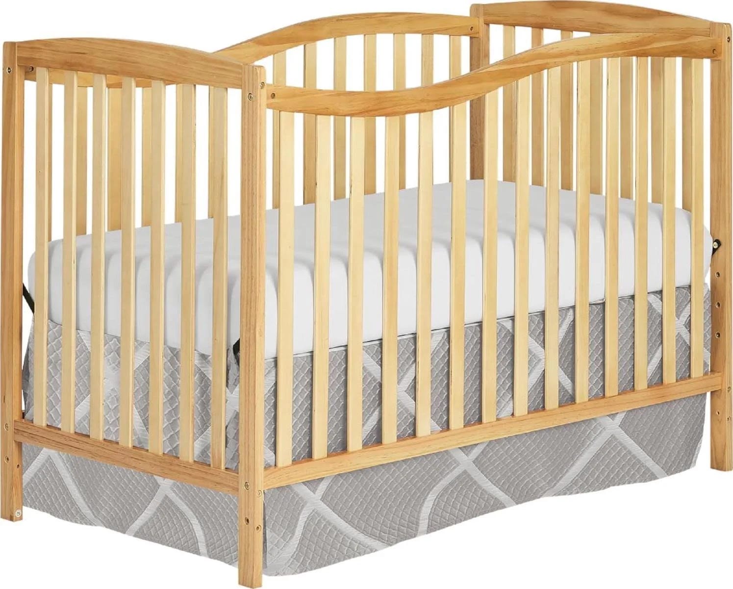 Dream On Me Chelsea 5-in-1 Convertible Crib in Natural | Image