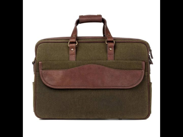 best-briefcase-for-men-mission-mercantile-campaign-waxed-canvas-briefcase-smoke-forest-1