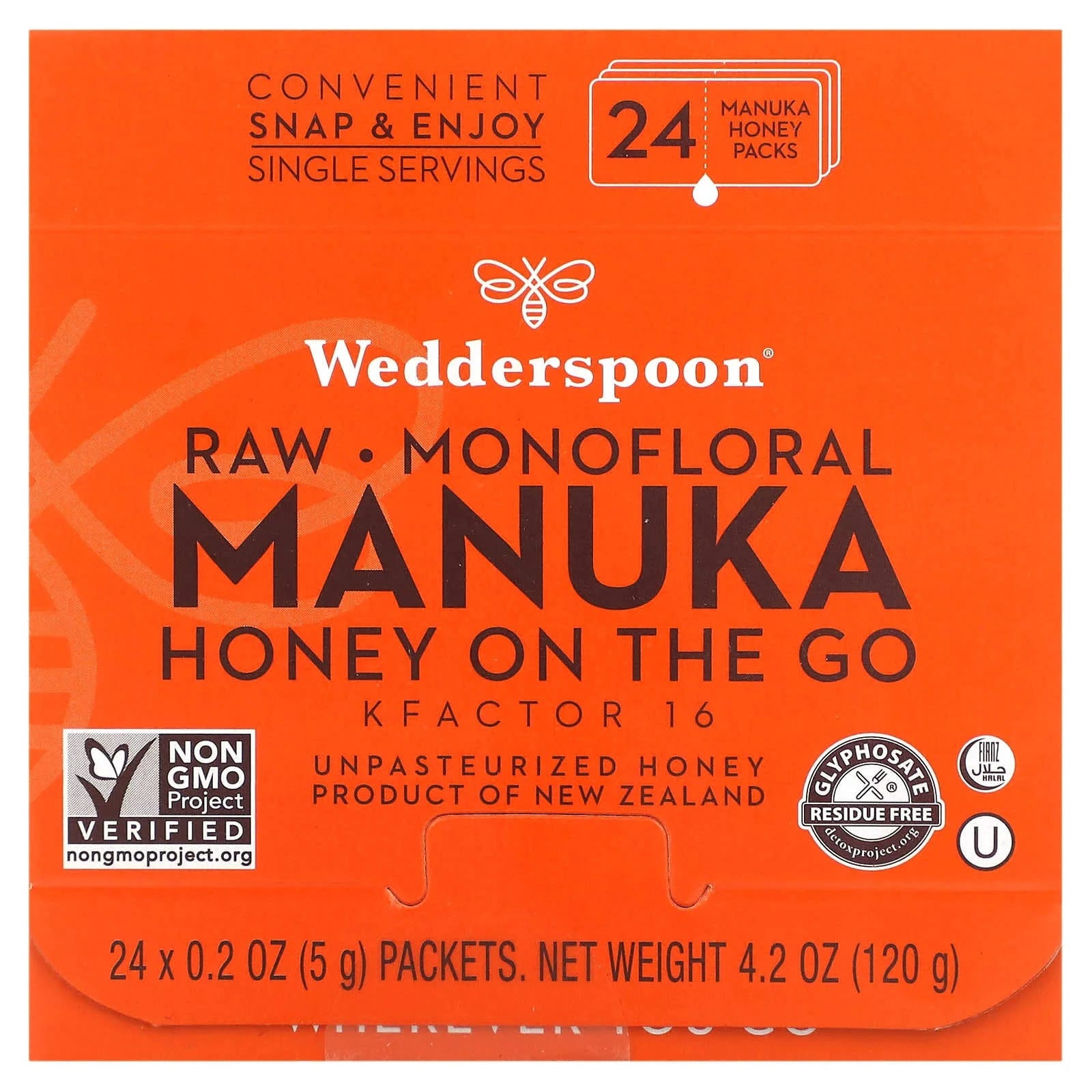 Enjoy Anywhere Manuka Honey Snap Packs | Image