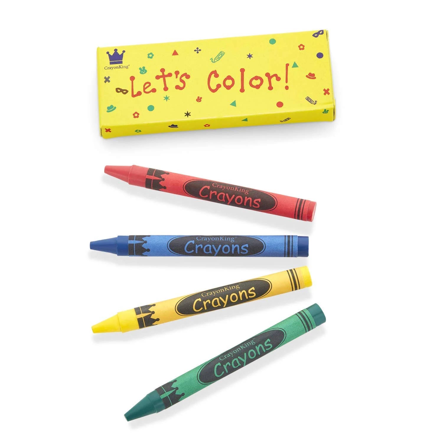 Cost-Effective Crayon King 4-Pack Box Set for Kids in Classrooms | Image