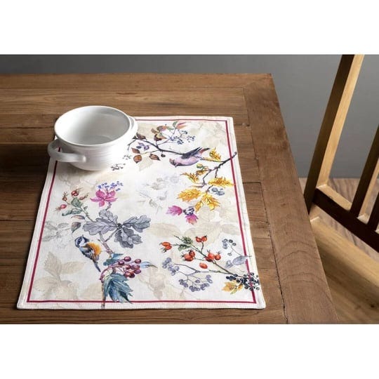 maison-d-hermine-equinoxe-beige-100-cotton-set-of-4-placemats-for-dining-table-kitchen-wedding-every-1