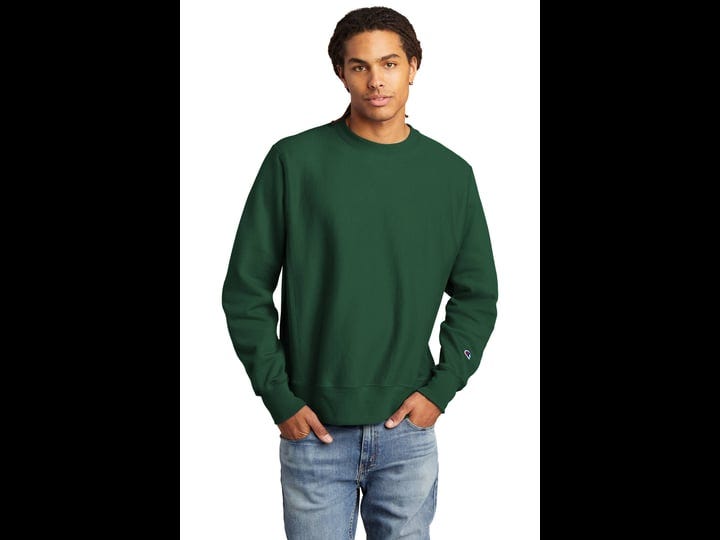 champion-reverse-weave-crew-dark-green-m-1