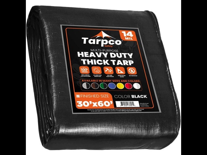 tarpco-safety-30-ft-x-60-ft-black-14-mil-heavy-duty-polyethylene-tarp-waterproof-uv-resistant-rip-an-1