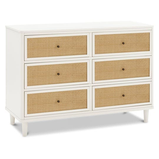 namesake-marin-6-drawer-dresser-with-cane-warm-white-honey-cane-1