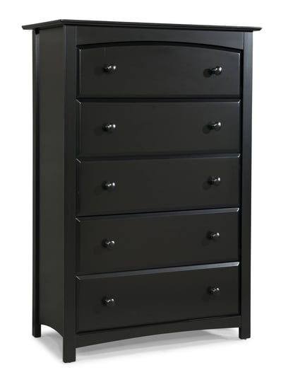 storkcraft-kenton-5-drawer-dresser-black-1
