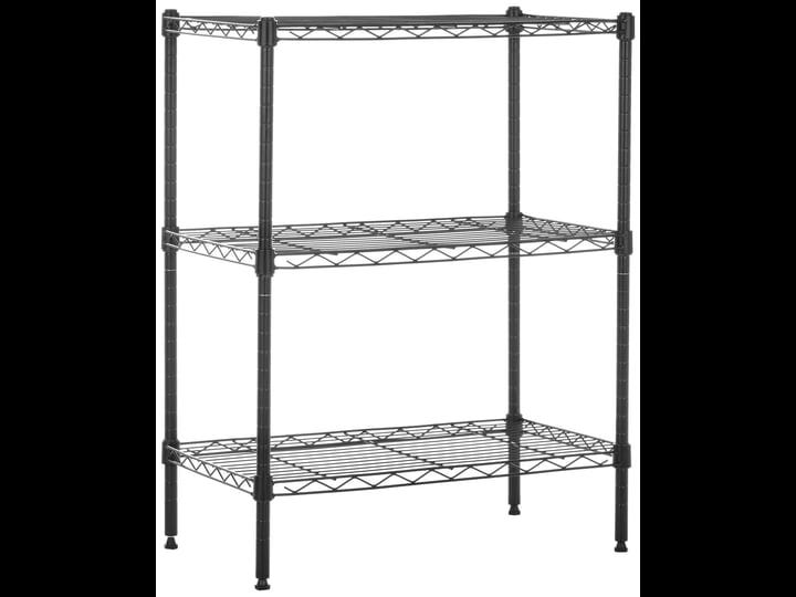 amazonbasics-3-shelf-adjustable-heavy-duty-storage-shelving-unit-steel-organizer-wire-rack-black-1