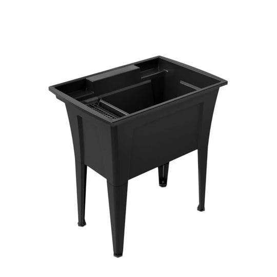 32-in-x-22-in-polypropylene-freestanding-laundry-utility-sink-in-black-1