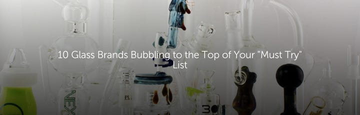 10 Glass Brands Bubbling to the Top of Your "Must Try" List