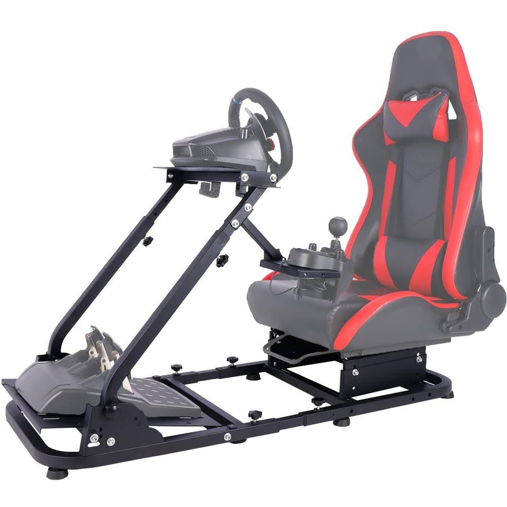 Racing Simulator Cockpit for Logitech and Thrustmaster Wheels | Image