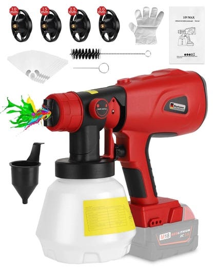 cordless-paint-sprayer-for-milwaukee-m18-18v-li-ion-batteryhandheld-electric-hvlp-paint-sprayer-with-1