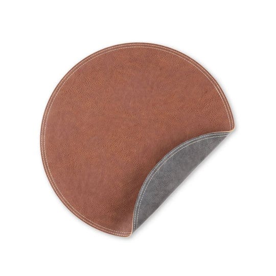 better-homes-gardens-persia-faux-leather-placemat-brown-15-inch-round-1-piece-1