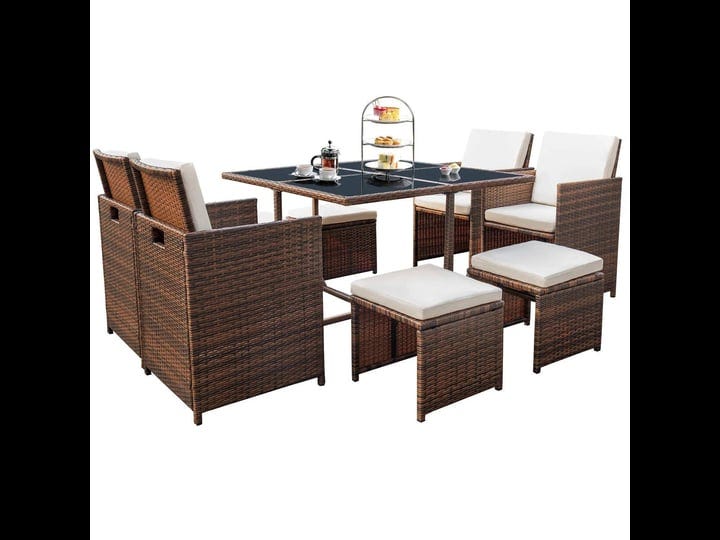 devoko-9-pieces-patio-dining-sets-outdoor-space-saving-rattan-chairs-with-glass-table-patio-furnitur-1