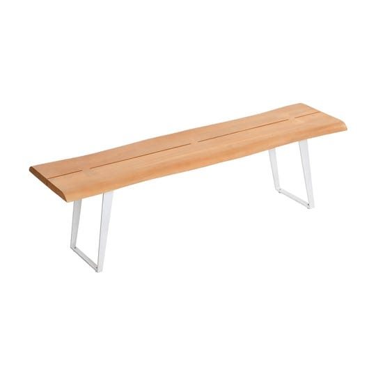 main-mesa-live-edge-wood-bench-with-metal-frame-natural-white-1