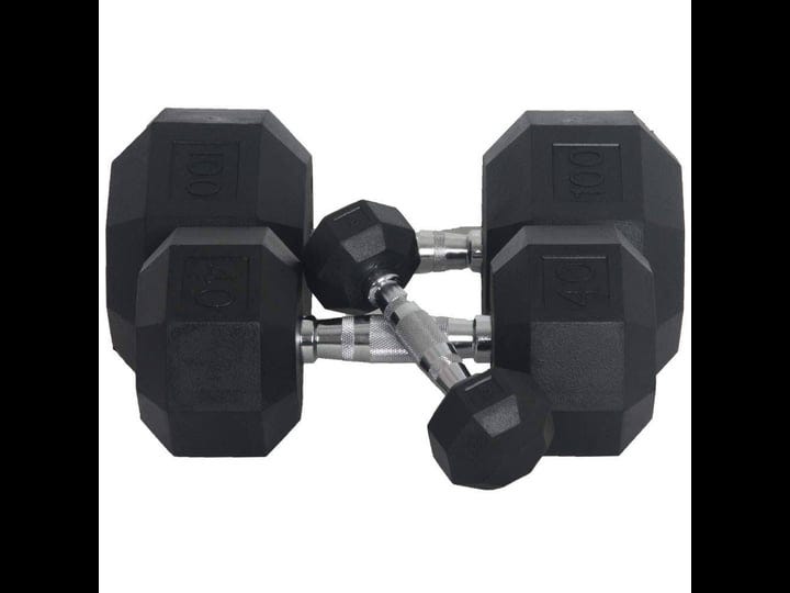 fitness-first-rubber-hex-dumbbell-pairs-45-lbs-pair-1