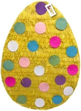 Colorful Easter Pinata with Polka Dot Design | Image
