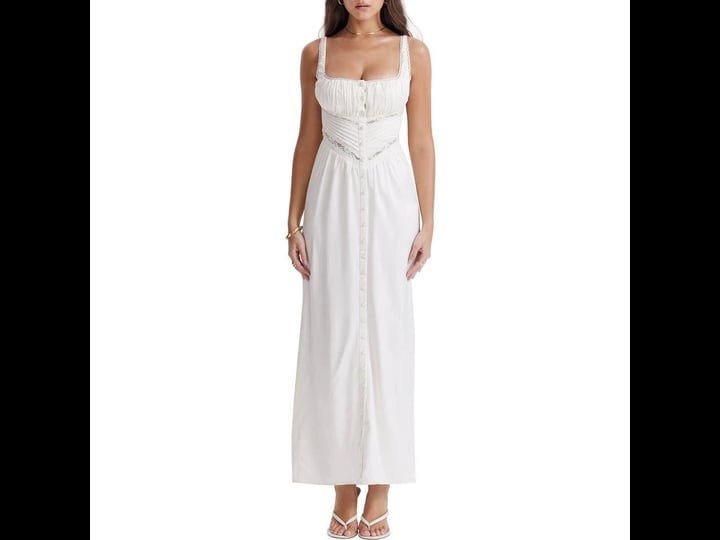 house-of-cb-illiana-silk-blend-maxi-dress-in-ivory-at-nordstrom-size-large-1