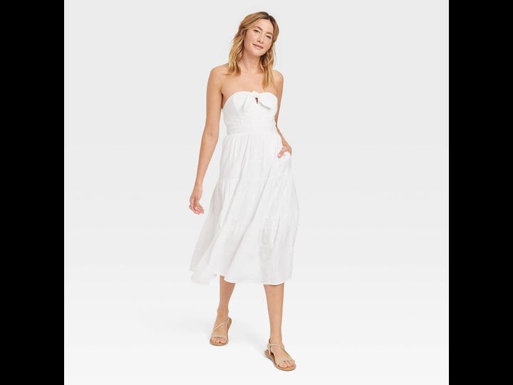womens-strapless-sundress-universal-thread-white-s-1