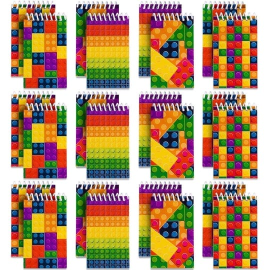 bedwina-mini-building-block-notebooks-bulk-of-32-spiral-notepads-in-assorted-brick-styles-in-kids-po-1