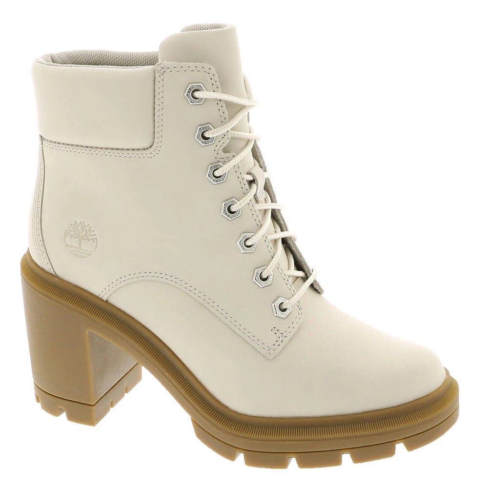 Eco-Friendly Timberland White Women's Heightened Heels Boot | Image