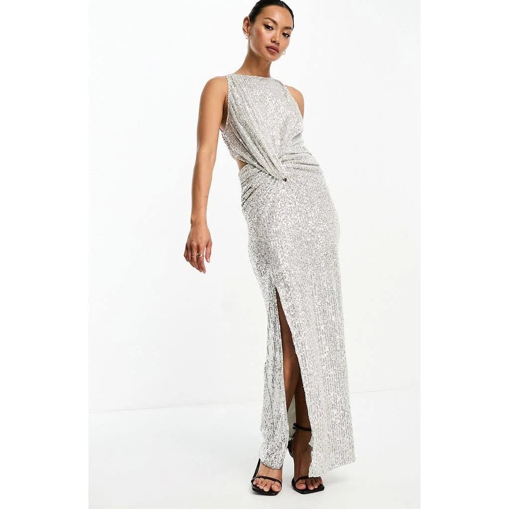 Sparkling Sequin Maxi Dress for Weddings | Image