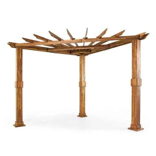 dilan-outdoor-acacia-wood-triangle-pergola-teak-and-black-1