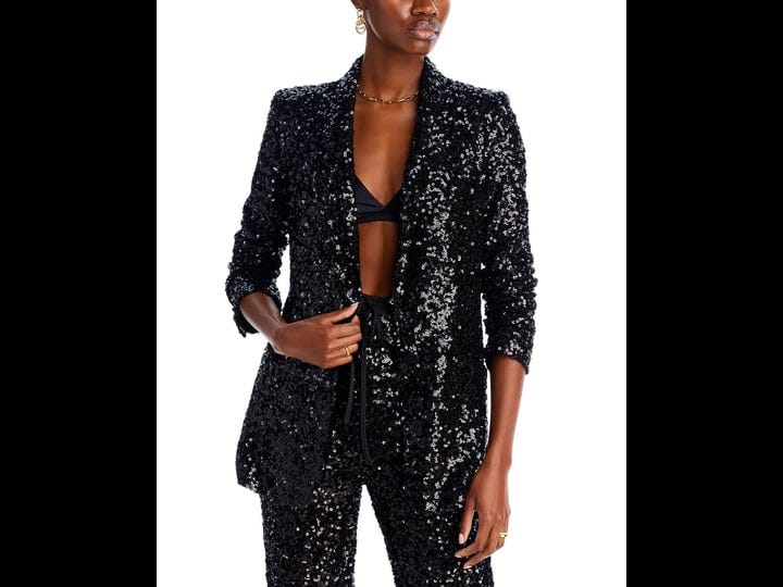 aqua-womens-sequin-blazer-100-exclusive-black-size-xs-1
