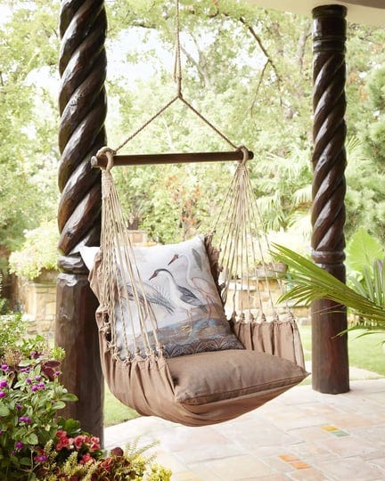 magnolia-casual-chocolate-brown-swing-chair-1
