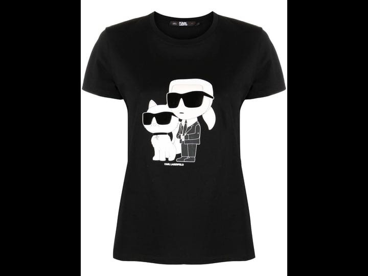 karl-lagerfeld-ikonik-2-0-short-sleeve-t-shirt-black-1