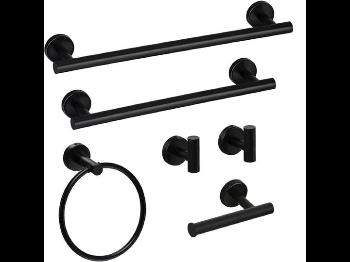 6-piece-wall-mounted-bathroom-hardware-set-matte-black-1