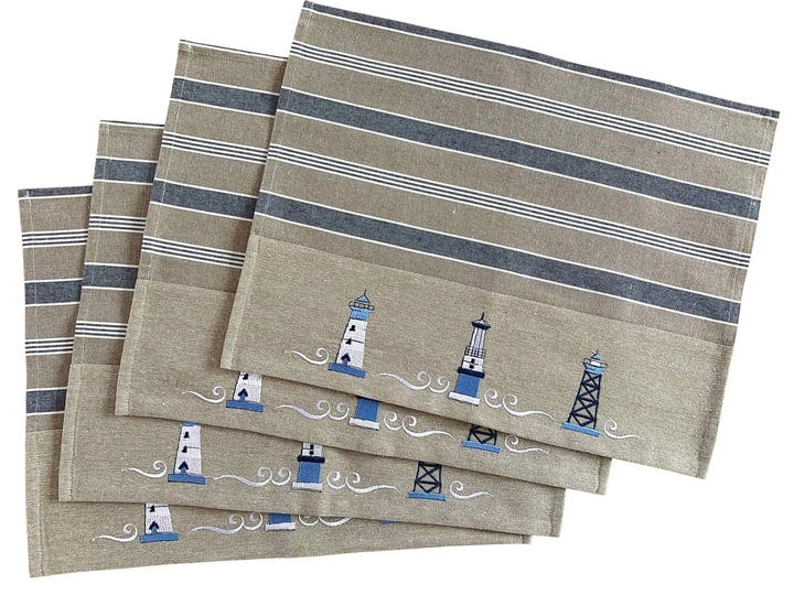 eight-owls-nautical-placemats-set-of-4-cotton-decorative-embroidered-design-natural-navy-blue-and-wh-1