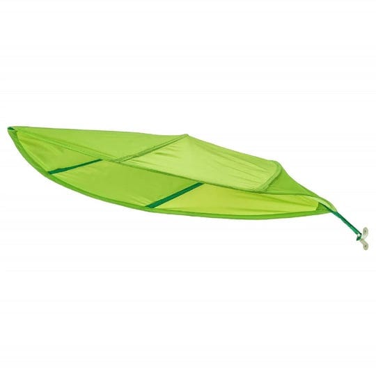 ikea-lova-kid-bed-canopy-green-leaf-1