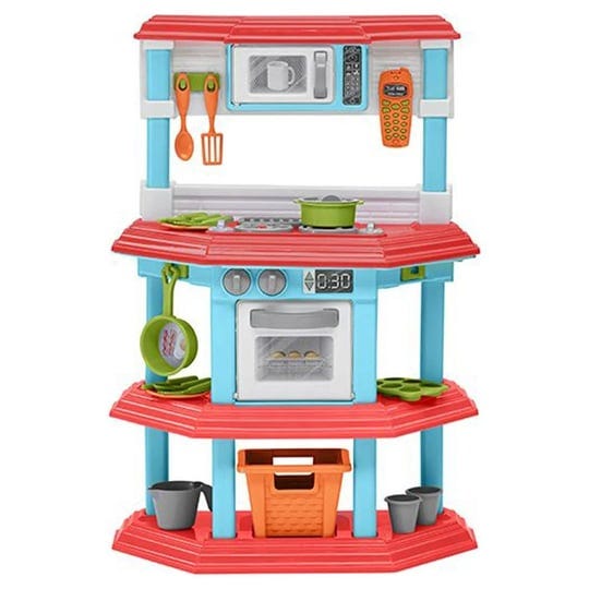 american-plastic-toys-11640-kids-my-very-own-gourmet-pretend-play-kitchen-set-1