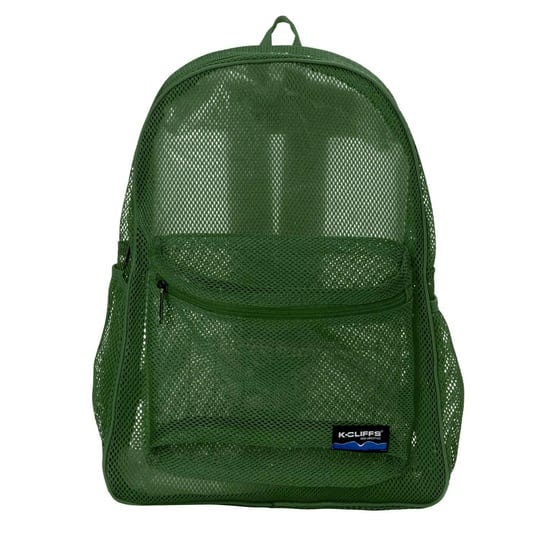 niceandgreat-heavy-duty-classic-student-mesh-backpack-padded-straps-green-1