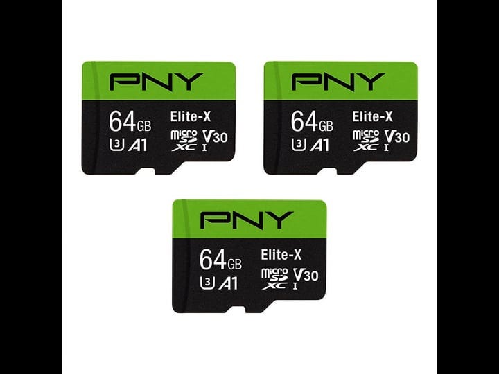 pny-64gb-elite-x-class-10-u3-v30-microsdxc-flash-memory-card-3-pack-100mb-s-class-10-u3-v30-a1-4k-uh-1