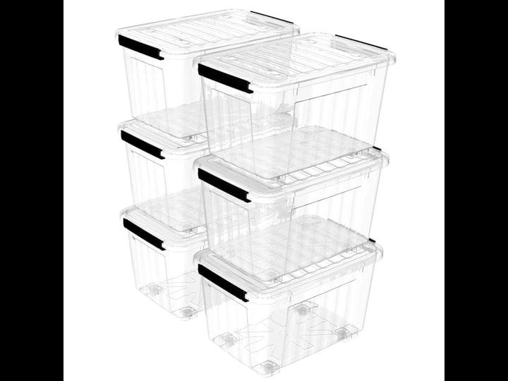 cetomo-40qt6-plastic-storage-bins-clear-lidded-storage-box-with-wheels-stackable-40quart-19-8l-x-13--1