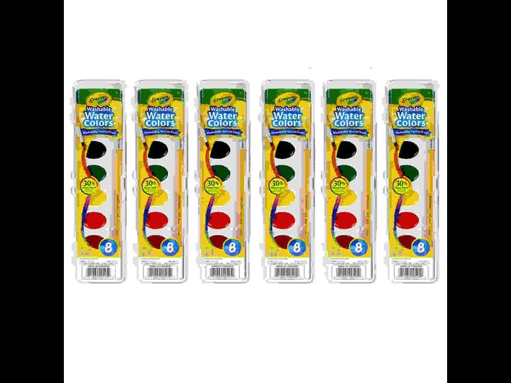 crayola-semi-moist-washable-watercolor-set-8-colors-per-set-6-sets-1