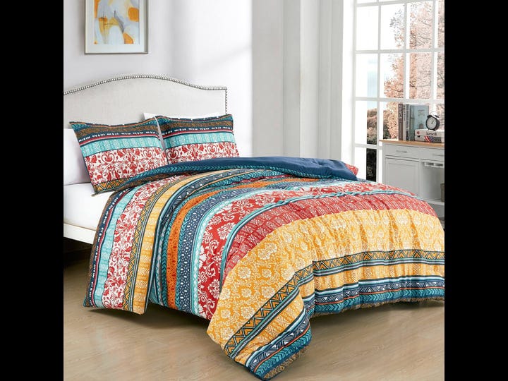 chezmoi-collection-amara-2-piece-boho-stripe-twin-comforter-set-floral-colorful-bohemian-printed-mic-1