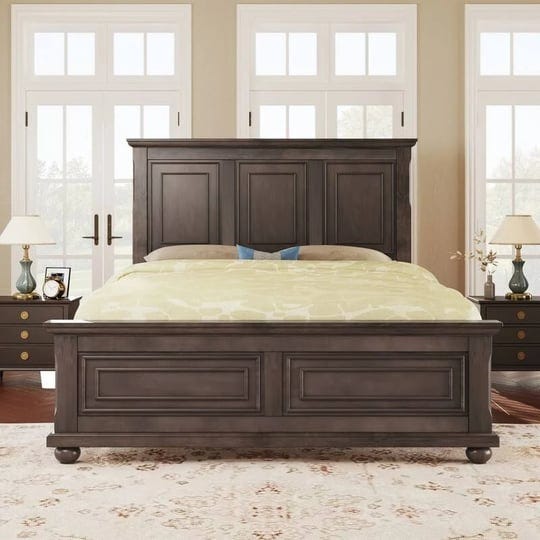 traditional-town-and-country-style-pinewood-vintage-queen-bed-brown-1