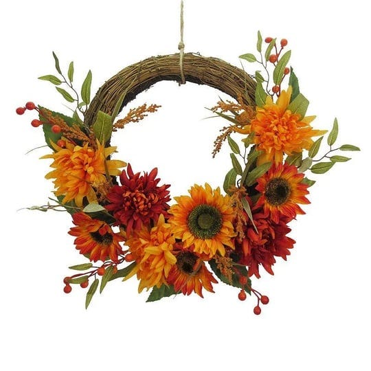 sonoma-goods-for-life-asymmetrical-sunflower-wreath-multi-1