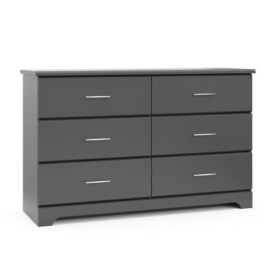 storkcraft-brookside-6-drawer-dresser-gray-1