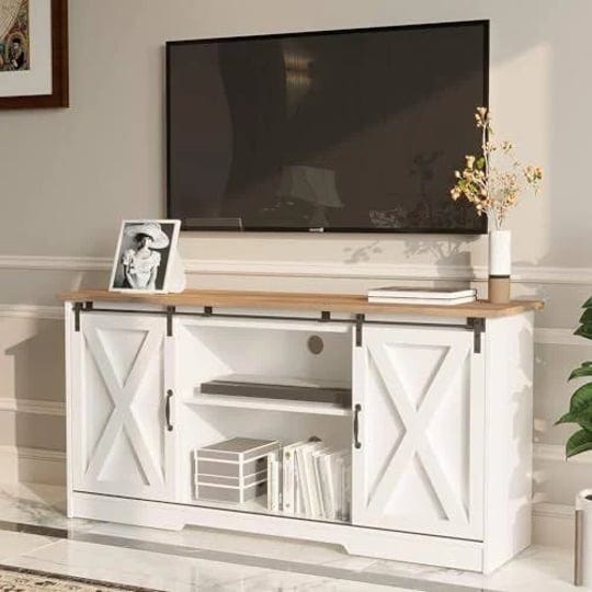 farmhouse-tv-stand-for-65-inch-tv-white-entertainment-center-barn-door-1