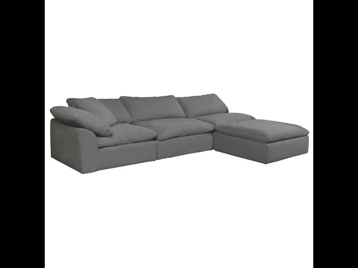 sunset-trading-cloud-puff-4-piece-132-slipcovered-modular-sectional-sofa-with-ottoman-gray-1