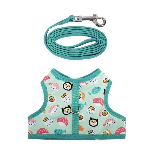 vibrant-life-sushi-cat-harness-and-leash-set-one-size-fits-most-1